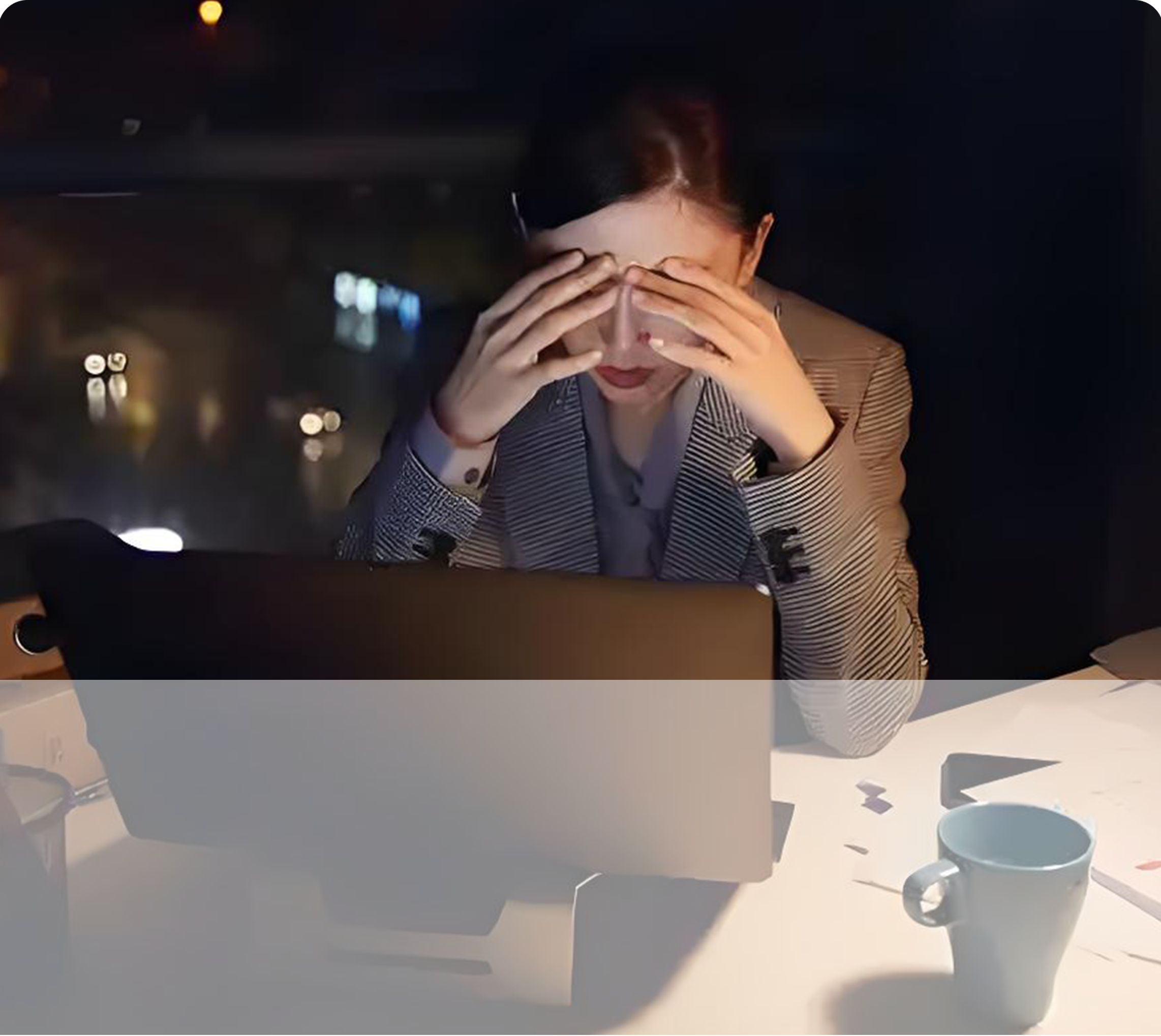 熬夜守店伤身